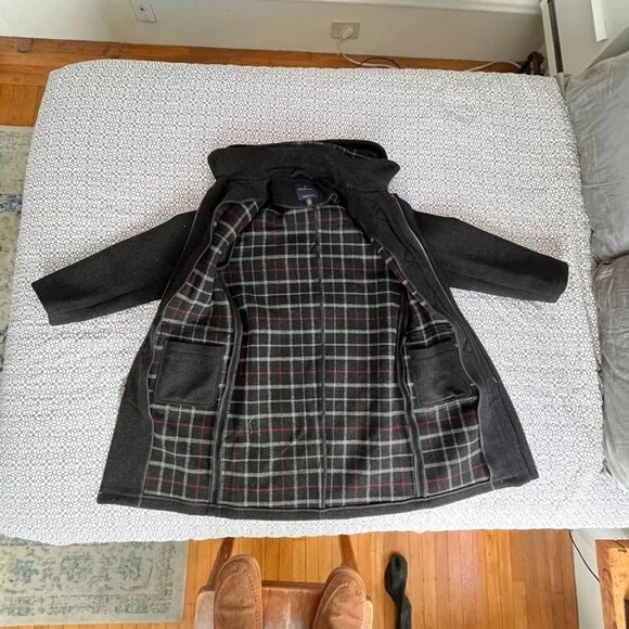 Brooks Brothers Hooded Duffle Coat - Size S